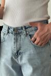 Allan Premium Baggy Kalıp Jean Pantolon Mavi
