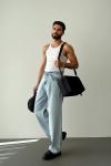 Allan Premium Baggy Kalıp Jean Pantolon Mavi