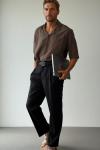 Brandon Premium Kumaş Relaxfit Pantolon Siyah