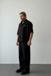 Colin Oversize Relexfit Dökümlü Takım Siyah