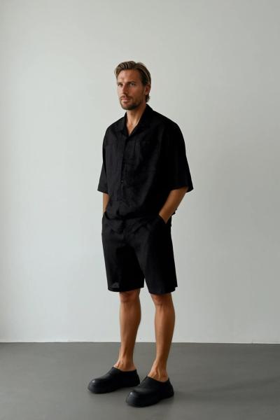 Damian Premium Keten Takım Siyah