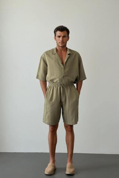 David Jakarlı Relax Takım Haki