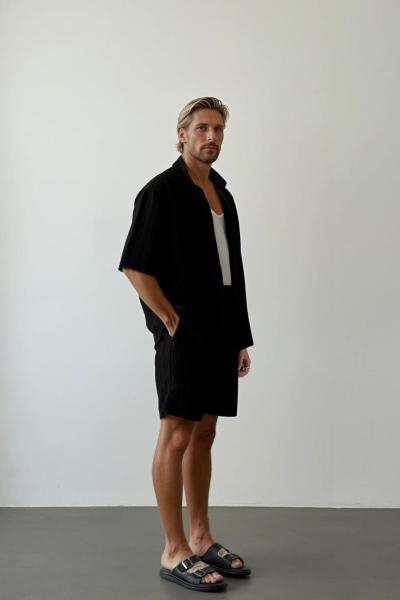 David Jakarlı Relax Takım Siyah