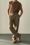 Douglas Keten Relaxfit Jogger Pantolon Bej