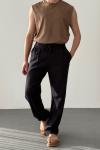 Douglas Keten Relaxfit Jogger Pantolon Siyah