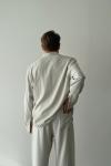 Walker Tensel Kumaş Dökümlü Baggy Pantolon Bej