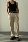 Benjamin Premium Kalite Baggy Pantolon Bej