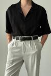 Benjamin Premium Kalite Baggy Pantolon Gri