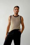 Brad Premium Kalite Baggy Keten Pantolon Siyah